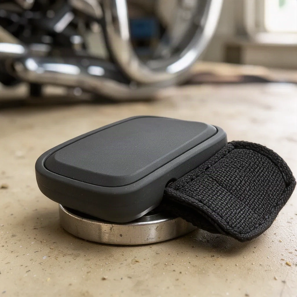 Illustration de la famille de traceurs motos & scooters de GPS Track